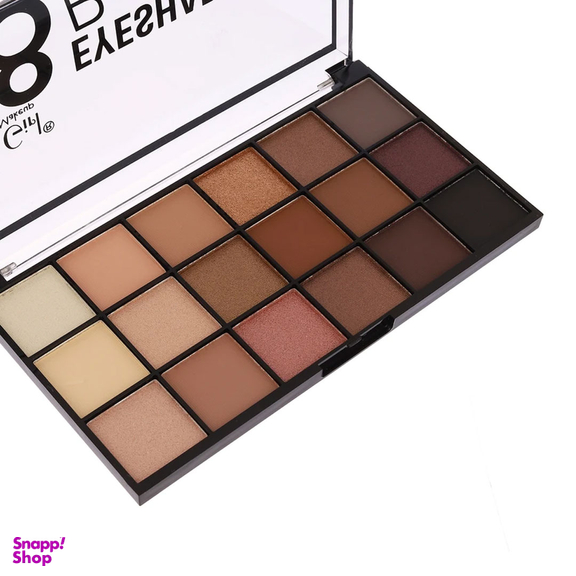 پالت سایه چشم 18 رنگ دودو گرل مدل 01