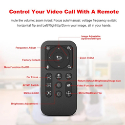 وب کم مدل 2K HDR 60fps Remote Control Ring Light