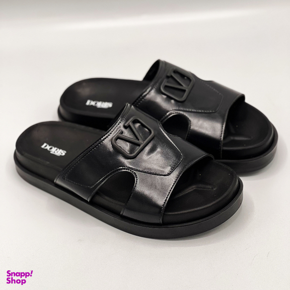 صندل طبی مردانه دوریس مدل پرهام کد 02 رنگ مشکی