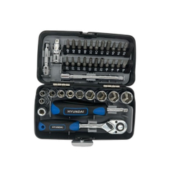 سری بکس و پیچ گوشتی هیوندای مدل 9138 مجموعه 38 عددی