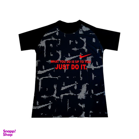 تیشرت ورزشی پسرانه مدل just do it کد 749