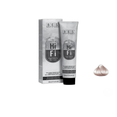 رنگ مو بی ای اس مدل HiFi شماره F48 رنگ فانتزی طلایی گلبهی حجم 100 میلی لیتر