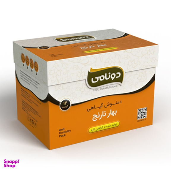 دمنوش گیاهی بهار نارنج دونامی بسته ۱۴ عددی