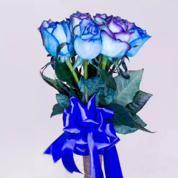 دسته گل رز طبیعی گل باختر کد 21896