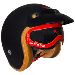 کلاه کاسکت عینک دار ردلاین مدل وسپایی کد RE936-G