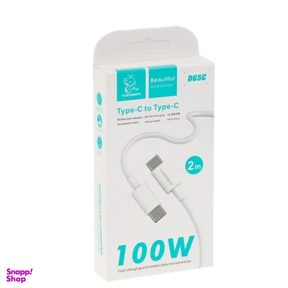 کابل USB Type-C دنمن کد D65C طول 2 متر