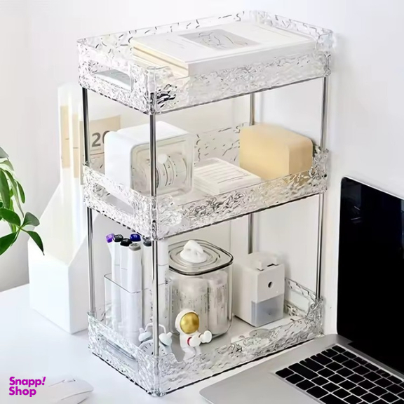 استند لوازم آرایشی سه طبقه مدل lux