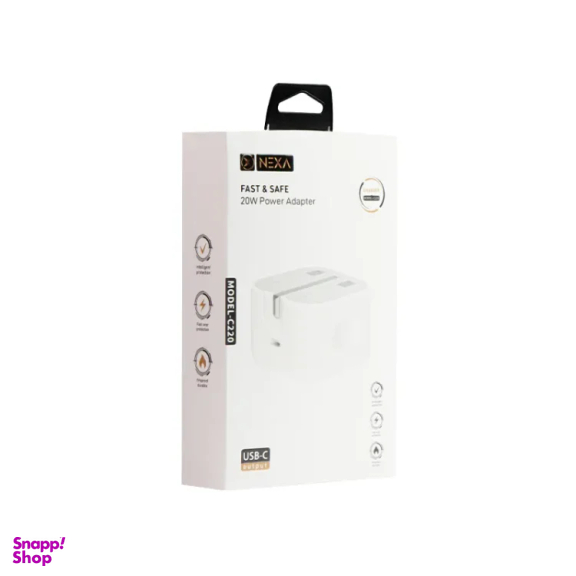 شارژر دیواری 20 وات نکسا مدل C220