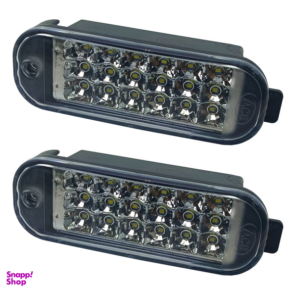 چراغ داخل سپر خودرو چیکال مدل P-2018-SMD مناسب برای پراید بسته 2 عددی