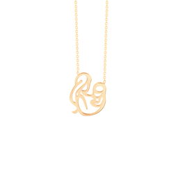 گردنبند طلا 18 عیار زنانه پرسته مدل مادر و فرزند