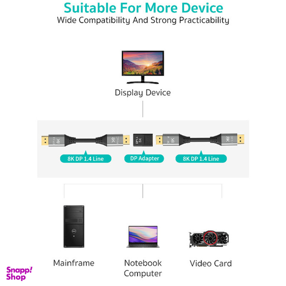 مبدل DP به DP کوتتسی مدل 87608