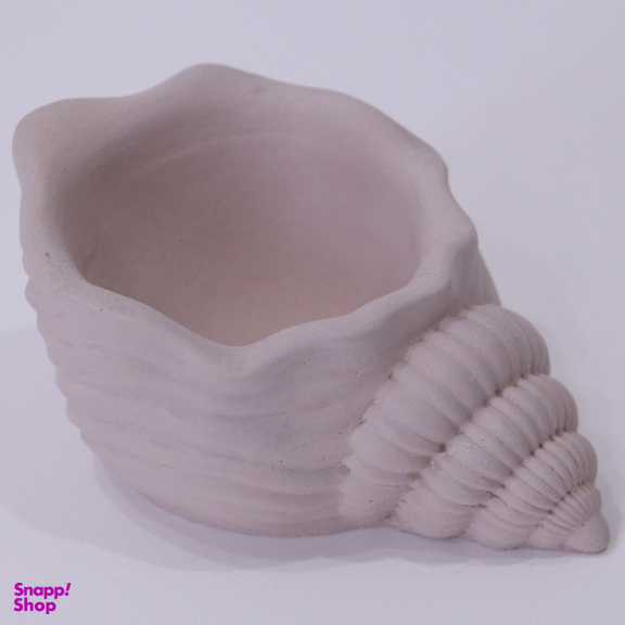 ظرف دکوری مدل بتنی طرح صدف حلزونی