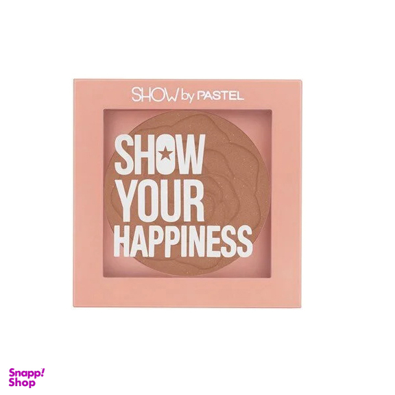رژگونه پاستل مدل Happiness شماره 208 وزن ۴ گرم