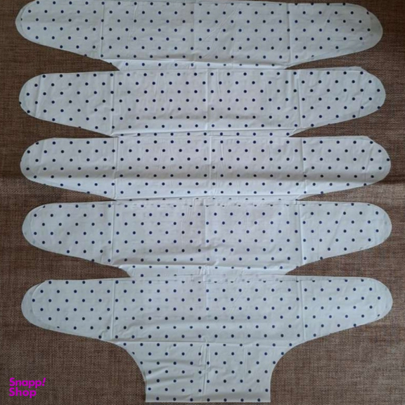 محافظ کهنه کودک مدل خال خالی کد A 01 بسته 5 عددی