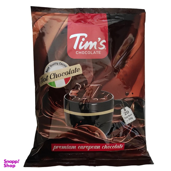 هات چاکلت تیمز وزن ۳۰ گرم بسته 20 عددی