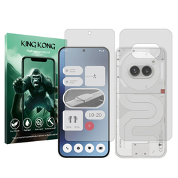 محافظ صفحه نمایش گوشی موبایل کینگ کونگ مدل Tough مناسب ناتینگ Phone 2a به همراه محافظ پشت گوشی