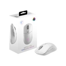 ماوس بی سیم مخصوص بازی ام اس آی مدل VERSA 300 White