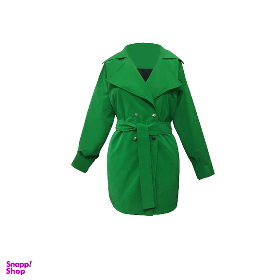بارانی زنانه کد 6600 رنگ سبز
