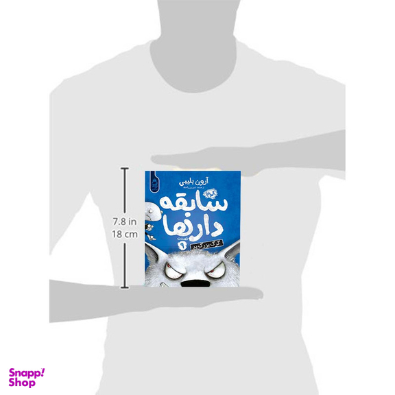 کتاب مجموعه سابقه دارها قسمت 9 گرگ بزرگ بد اثر آرون بلیبی نشر آناناس
