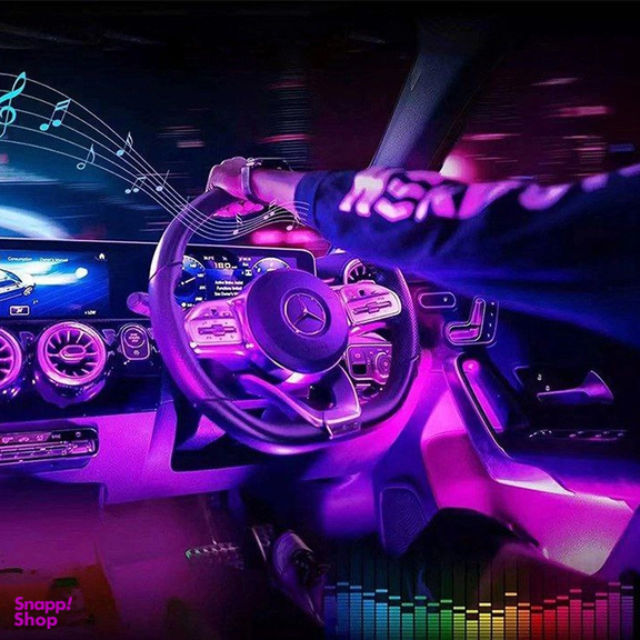 کیت نورپردازی داخل خودرو اتمسفر مدل COLORFUL7