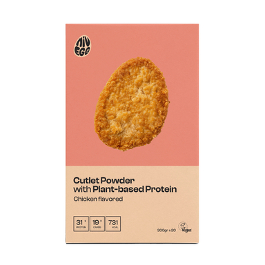 پودرکتلت گیاهی با طعم مرغ نیواگ وزن 300 گرم