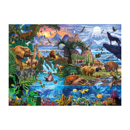 پازل 5000 تکه یوروگرافیکس پازلز مدل 8520-5881 Animals of the World