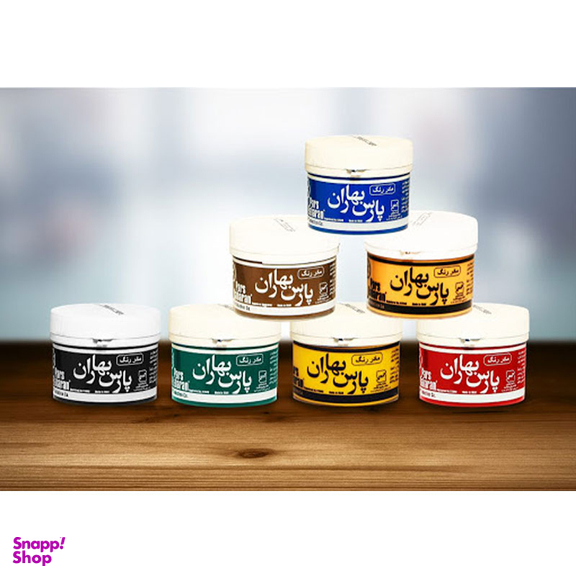 مادر رنگ اکریلیک پارس بهاران مدل P04 رنگ مشکی وزن 250 گرم