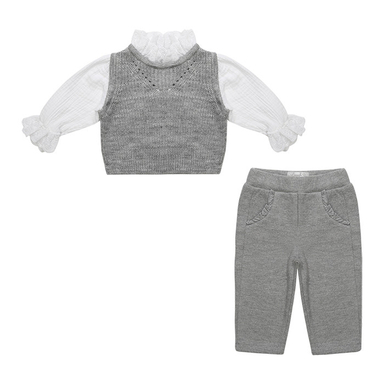 ست بلوز بافتنی و شلوار دخترانه فیورلا مدل مدل پالیز کد 2 33511