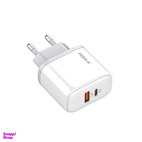 شارژر دیواری هیسکا مدل H-108 به همراه کابل USB-C
