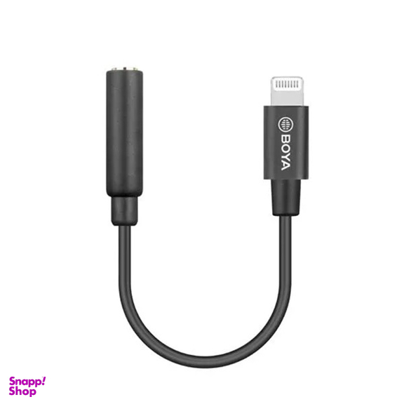 کابل تبدیل Jack 3.5mm Female به Lightning بویا مدل BY-K3