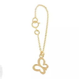آویز ساعت نقره زنانه گیرا مدل پروانه G599
