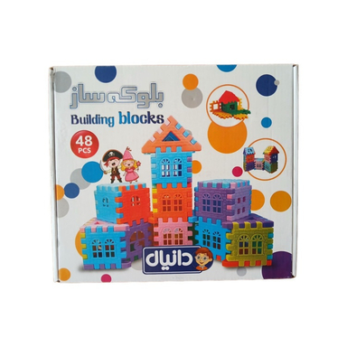 بازی فکری دانیال مدل بلوکه ساز 48 قطعه