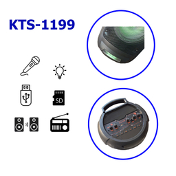 اسپیکر بلوتوثی قابل حمل کی تی اس مدل KTS-1199