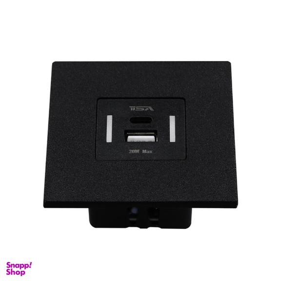 پریز شارژر USB تیسا کد 027
