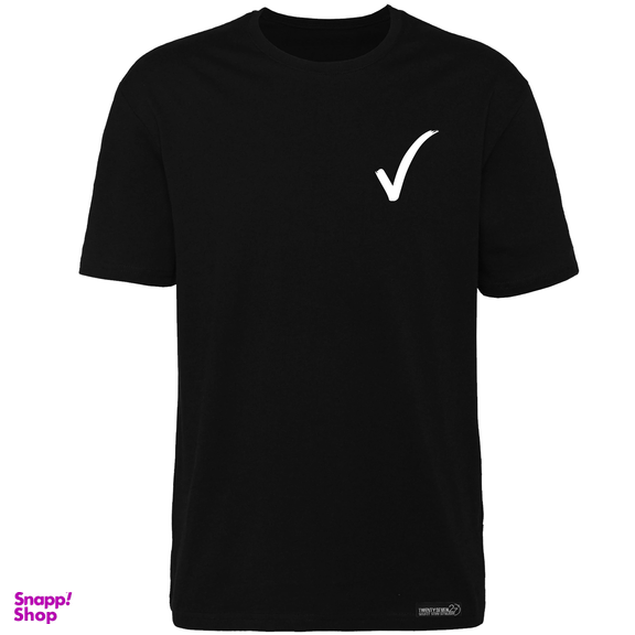 تیشرت آستین کوتاه زنانه 27 مدل Black Check کد PH195 رنگ مشکی