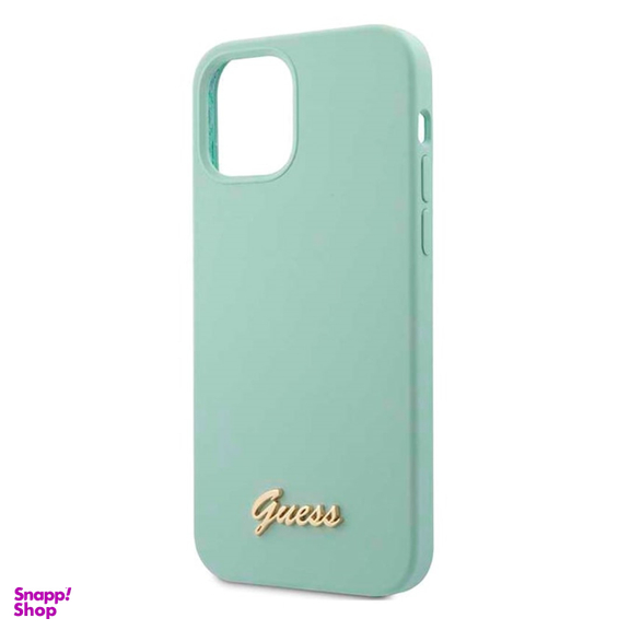 قاب موبایل سیلیکونی سی جی مدل Guess Silicone Case مناسب iPhone 12/12 Pro