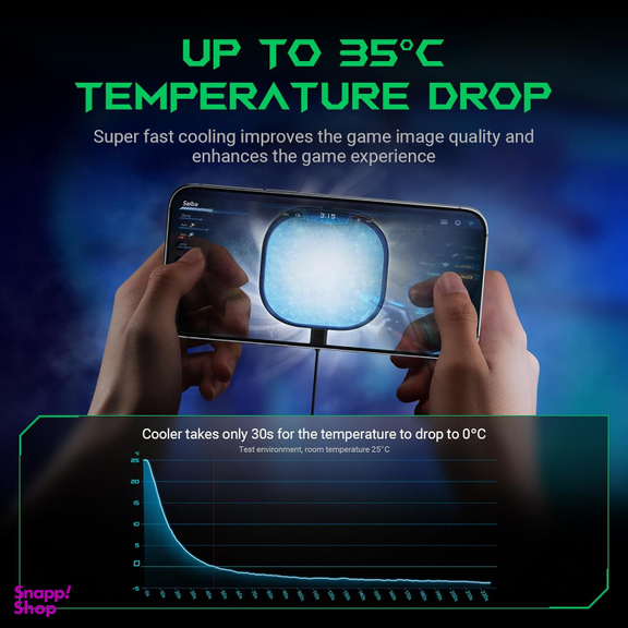 فن خنک کننده گوشی موبایل بلک شارک مدل MagCooler 3 Pro RGB