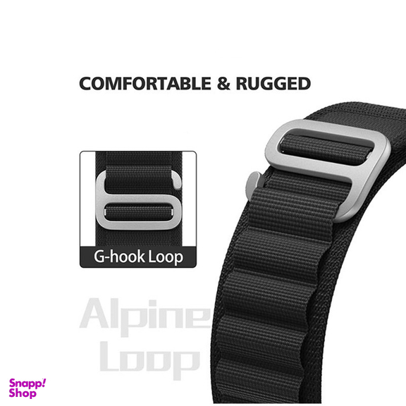 بند اپیکوی مدل Alpine Loop مناسب برای اپل واچ سری 1/2/3/4/5/6/7/8/SE/Ultra سایز 42/44/45/49 میلی متری