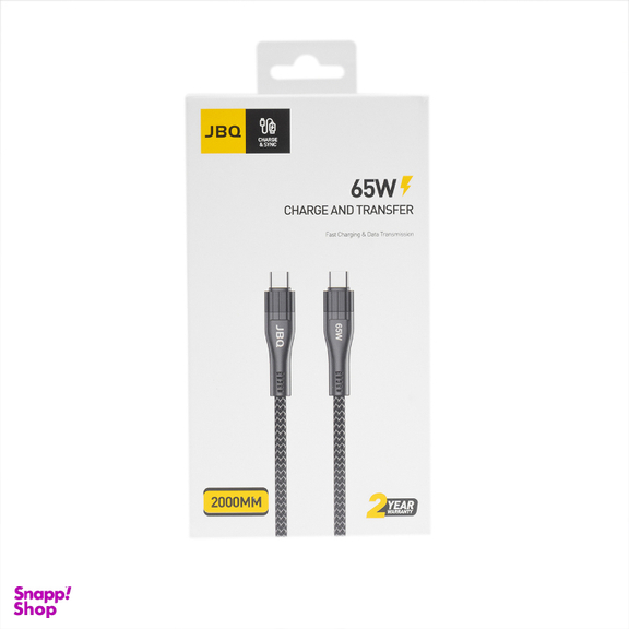 کابل تبدیل Type-C به Type-C جی بی کیو مدل CA-1165 C-C طول 2 متر