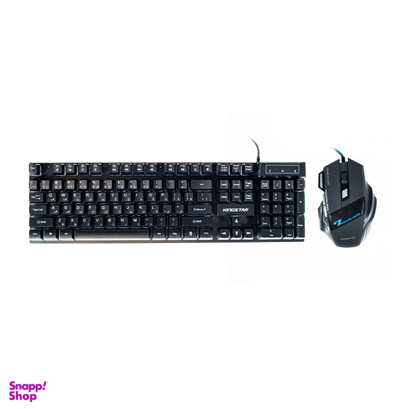 کیبورد و ماوس گیمینگ کینگ استار مدل KBM255G