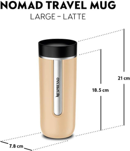 تراول ماگ نسپرسو مدل نوماد Nomad Aquarelle Large ظرفیت 500 میلی‌ لیتر