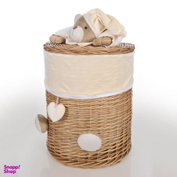 سبد رخت چرک کودک نی نی سیس مدل خرس نانان