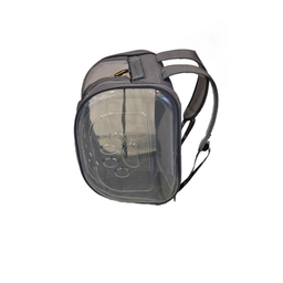 کیف حمل سگ و گربه مدل طلق دار zebra سایز L