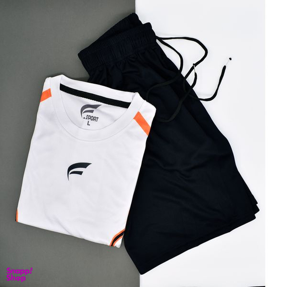 ست تیشرت و شلوارک ورزشی مردانه مدل M4069