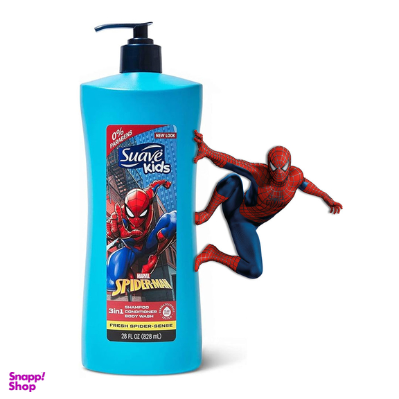شامپو بچه سواو (Suave) مدل Spider Man