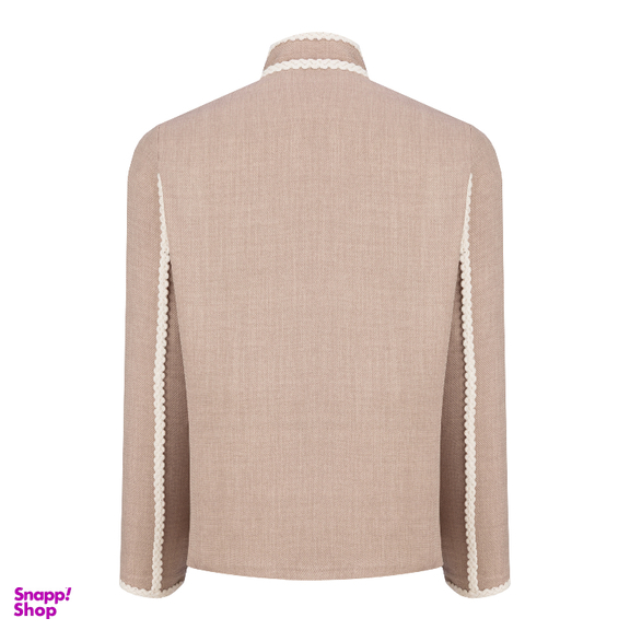 ست کت و دامن زنانه السانا مدل ضحا کد 219607 رنگ شکلاتی