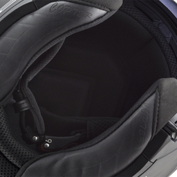 کلاه کاسکت بدون فک ال اس تو مدل OF600 طرح Copter Urbane رنگ مشکی فیروزه ای به همراه کاور