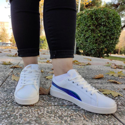 کفش پیاده روی طرح پوما کلاسیک کد 010 رنگ سفید