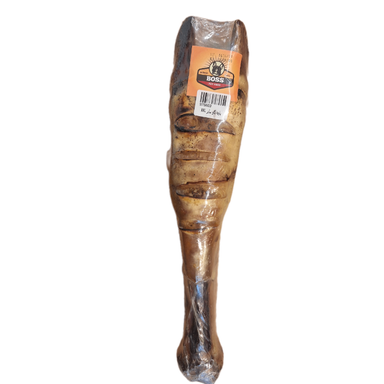 تشویقی سگ باس مدل پاچه گاو سایز XXL کد 8676 وزن 450 گرم