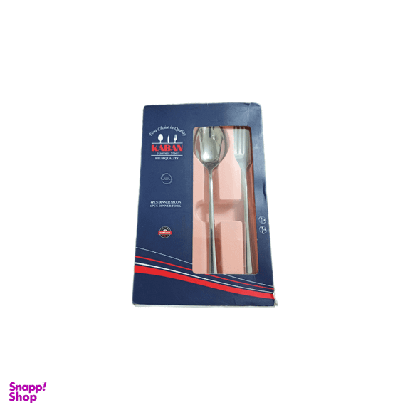 ست قاشق و چنگال 6 پارچه کابان مدل دونا باریک